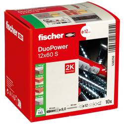 Fischer 538258 DUOPOWER 12x60 S LD 2-Komponenten-Dübel 60 mm 12 mm 10 St.