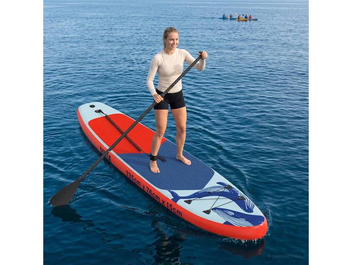vidaXL Aufblasbares Stand Up Paddle Board SCYLLA 335 x 76 x 15 cm Blau