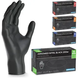 Arnomed Nitril Black 200Er Größe L 200 ST