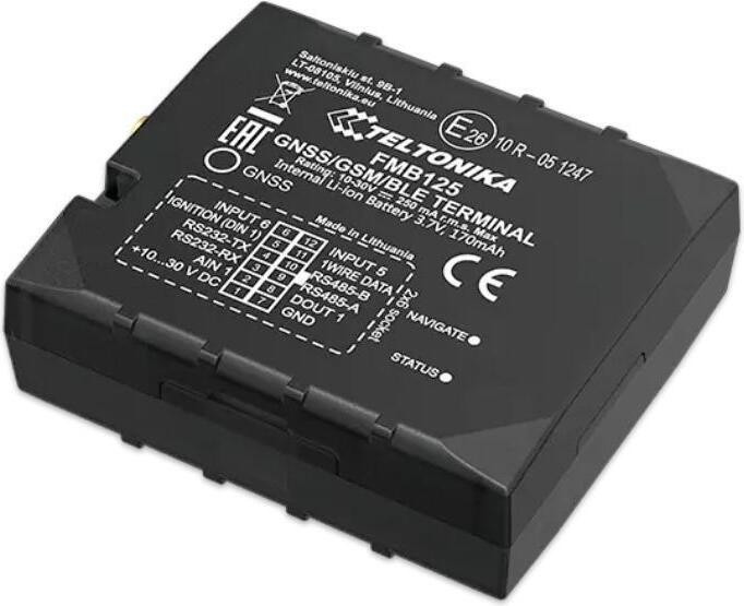 Teltonika FMB125 GPS GSM Bluetooth tracker voor fleetmanagement