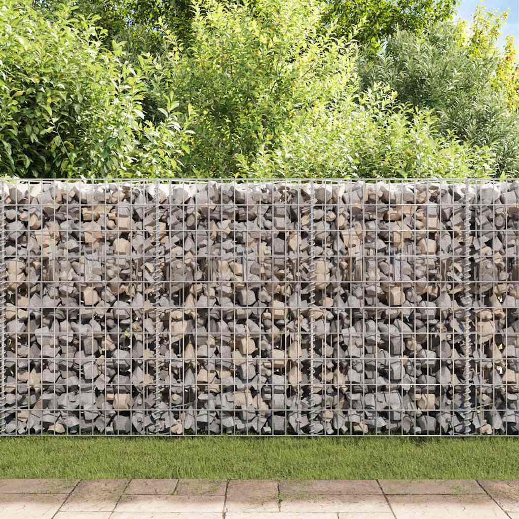 vidaXL Panier de gabion Acier galvanisé 120x30x50 cm