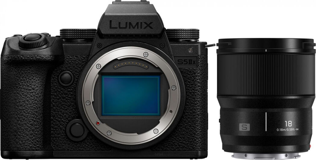 Panasonic DC-S5 II X + Panasonic Lumix S 18mm f1,8   300,00EUR Remise Lumix