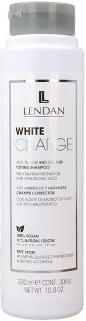 Lendan White Charge Anti-Yellow and Orange Champô 300 ml