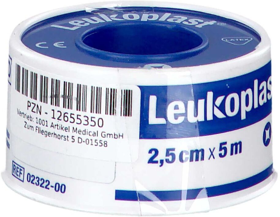 Leukoplast wasserfest 2,5 cmx5 m