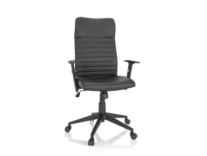 Siège De Bureau / Fauteuil De Direction Arton 30 Similicuir Noir Hjh Office
