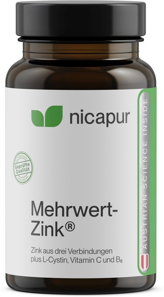 Nicapur Mehrwert-Zink Kapseln 60 St