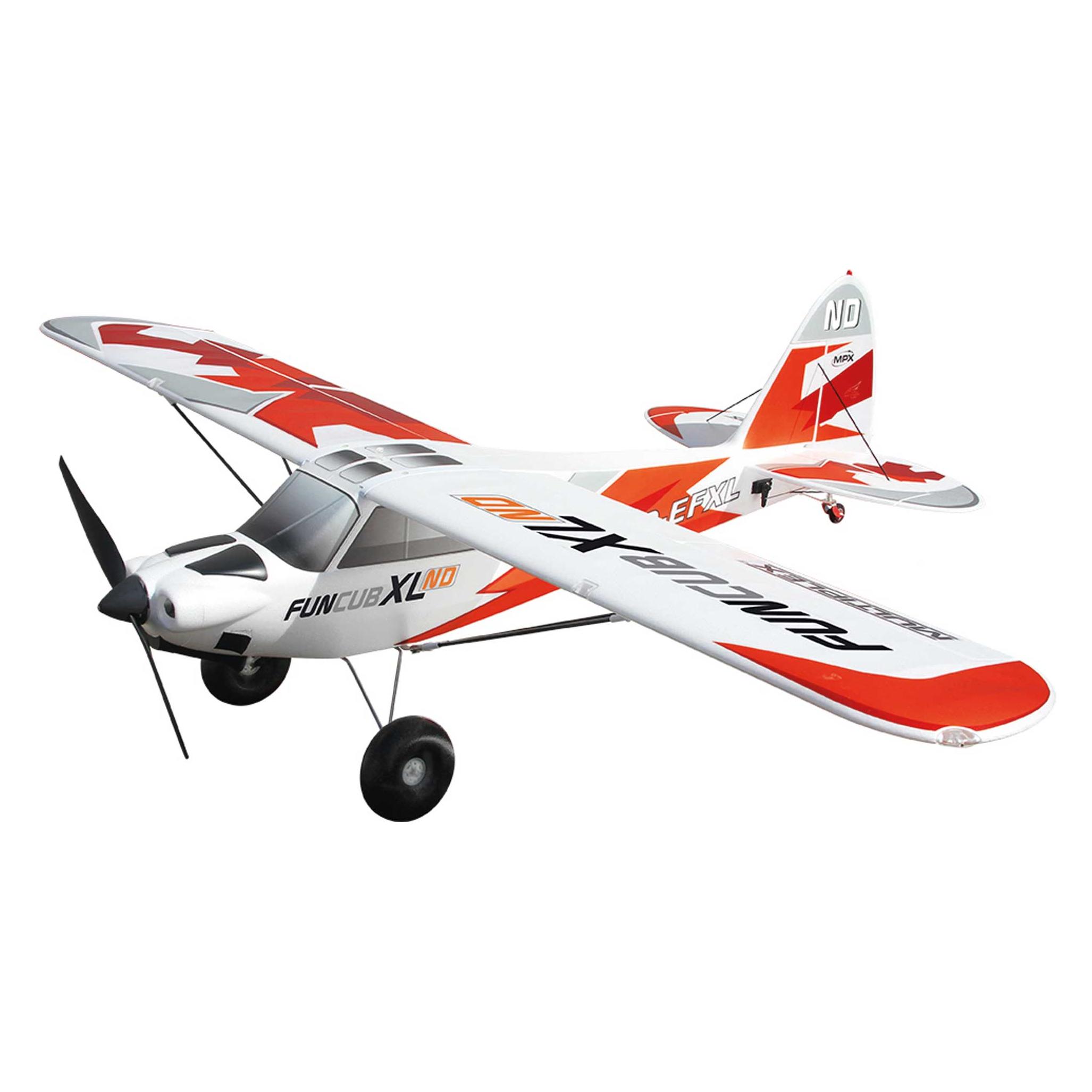 Multiplex RR FunCub XL ND 1700mm Elektromotor Hochdecker ARTF-Kit (Motorflugzeug) (1-02052)