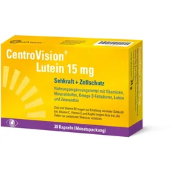 CentroVision Lutein 15 mg 30 St