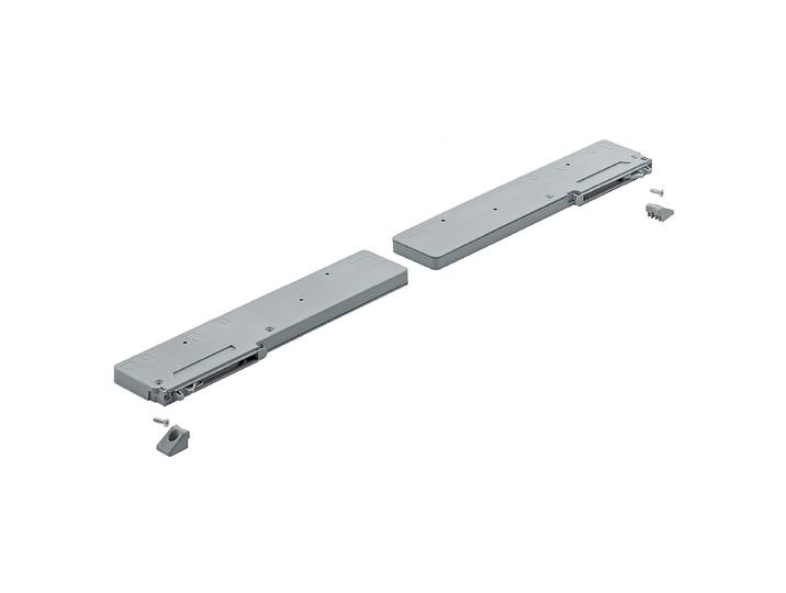 Türdämpfer 18cm Grau Kunststoff