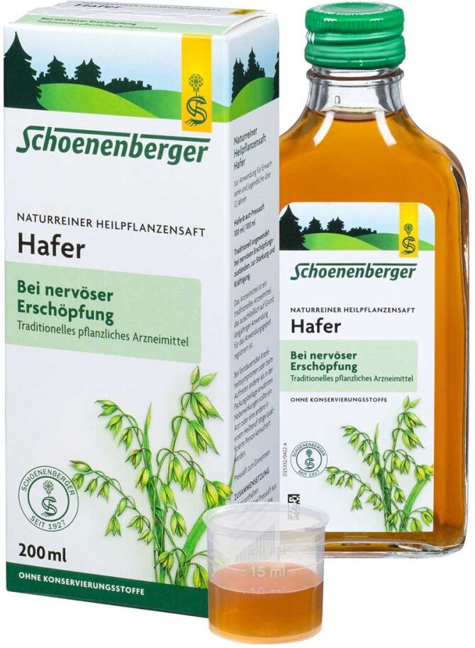 Schoenenberger Naturreiner Heilpflanzensaft Hafer