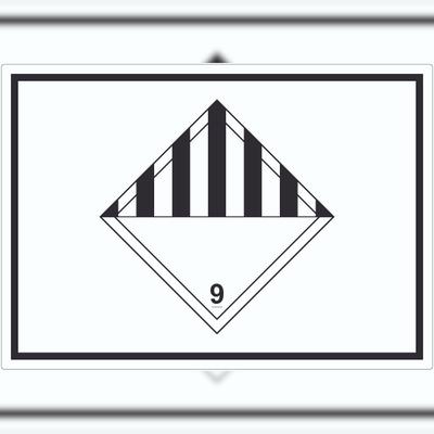 HB-Druck Aufkleber verschiedene Gefahren Symbol Stoffe Material miscellaneous A3 (297x420mm)