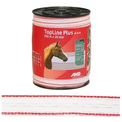 AKO, Gartenzaun, fence tape white 20mm 200m X8112489