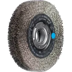 PFERD TOOLS Rundbürste breit ungezopft RBU Edelstahl-Draht industrieller Einsatz - 43505003