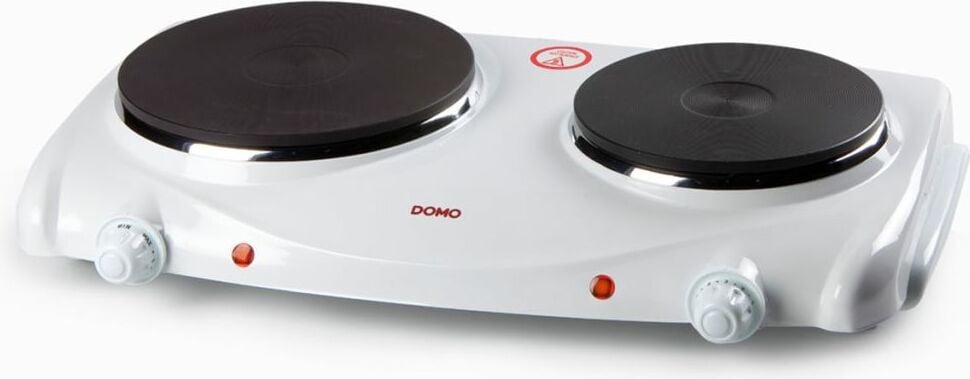 Domo Dubbele kookplaat DO-310KP, 750W en 1500W
