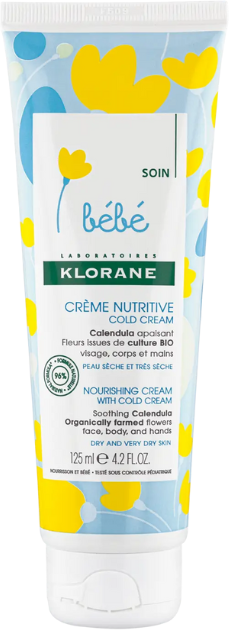 Klorane Bébé Creme Nutritivo 125ml