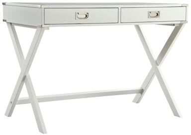 iNSPIRE Q Modern Kenton X Base Wood Accent Campaign Writing Desk
