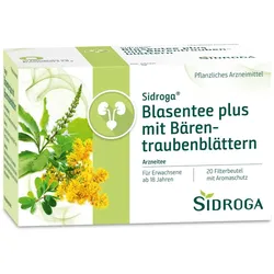 Sidroga Blasentee Plus mit Bärentraubenblättern 40 G