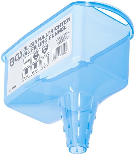 BGS Entonnoir de remplissage d’huile réservoir 850 ml ; BGS technic (9986)