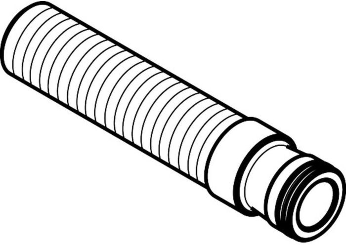 Hansgrohe Stutzen für 3-Loch Wandarmatur 97228000 Anschlußnippel G½