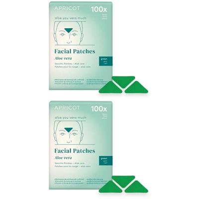 Apricot Facial Patches Aloe Vera 2x 2x100 St Pflaster