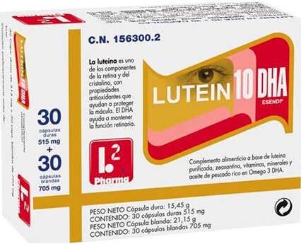 lutein 10 Dha 30+30 Capsulas