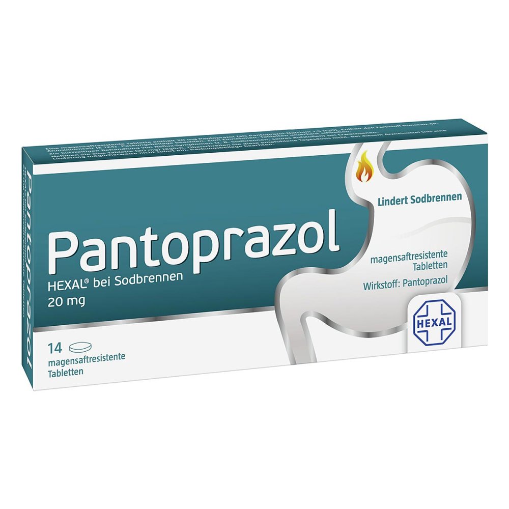 Hexal AG Pantoprazol HEXAL® bei Sodbrennen 20 mg 05523582