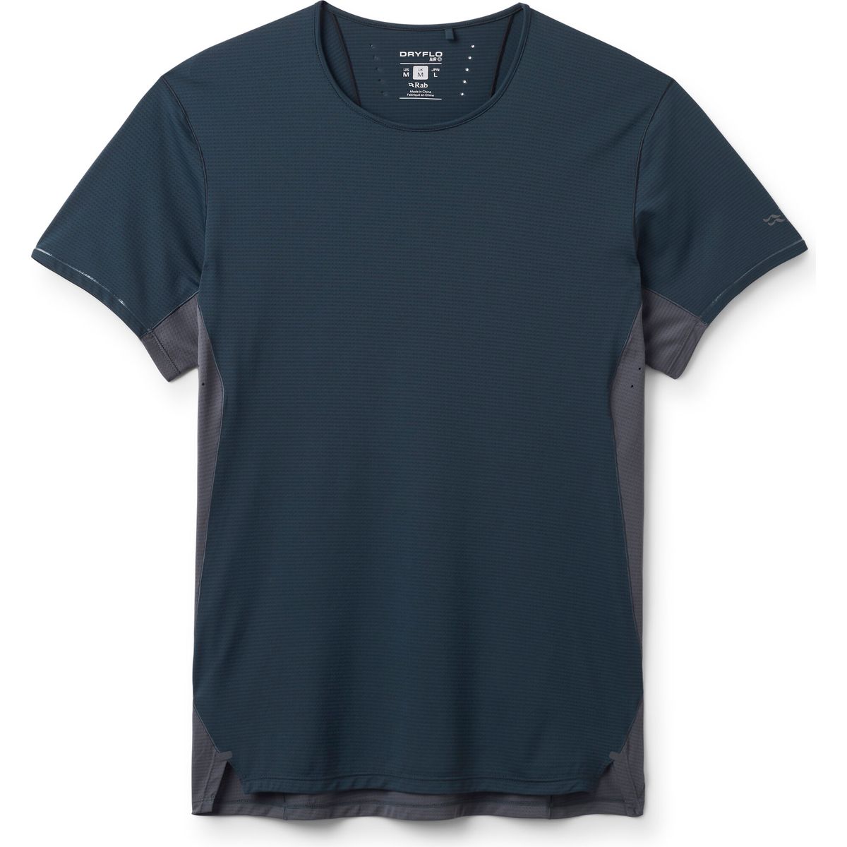 Rab Sonic Ultra Tee beluga/graphene (BLG) L QCC-57-BLG-LRG