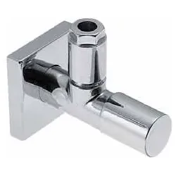 Kaja Aquadrat-Eckventil, DN 15 mit Schubrosette, Anschluß 3/ 8", chrom 22801-C