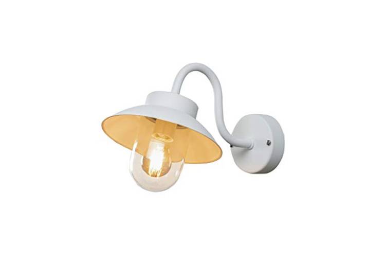 Konstmide Vega Mini Wandleuchte 417-250 Design Wandleuchte für Glüh- & Energiesparleuchtmittel Weiß