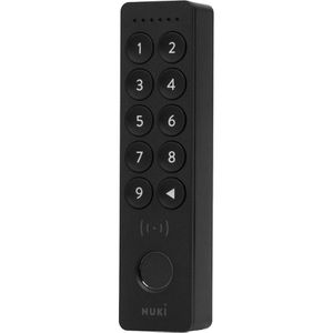Nuki Fernbedienung Keypad 2 NFC, mit PIN & Fingerprint, Wandschalter, Bluetooth, App-fähig, für Smart Home