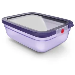 emsa Frischhaltedose »ONECLICK« 2,3 L violett, 20.1x8.5x25.9 cm