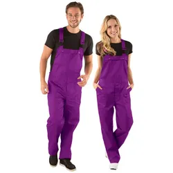 Latzhose unisex, lila