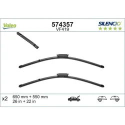 Scheibenwischer VALEO 574357 für Renault Mercedes-Benz Scénic II GLE
