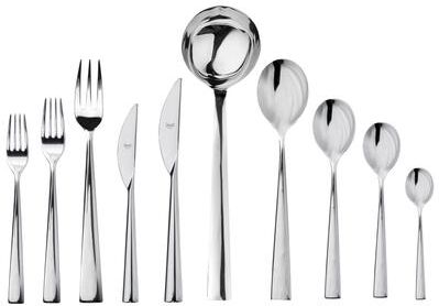 Mepra Energia Flatware Set - 87 Pieces - Stainless Steel