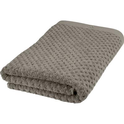 Duschtuch ROSS "Harmony", grau (flanell), B:70cm L:140cm, Frottier, Baumwolle, Handtücher, 100 % Baumwolle, Hoch Tief Struktur, viele Farben