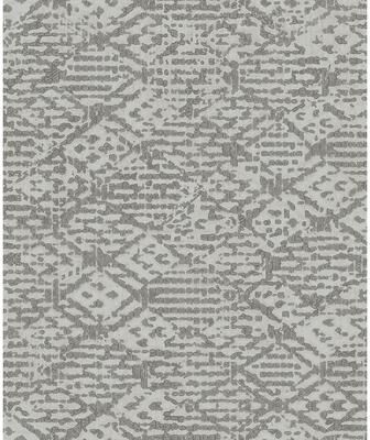A-Street Prints Helene Pewter Glitter Geometric Wallpaper