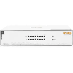 HPE Aruba Instant On 1430 PoE Switch R8R46A (8 Ports), Netzwerk Switch, Weiss