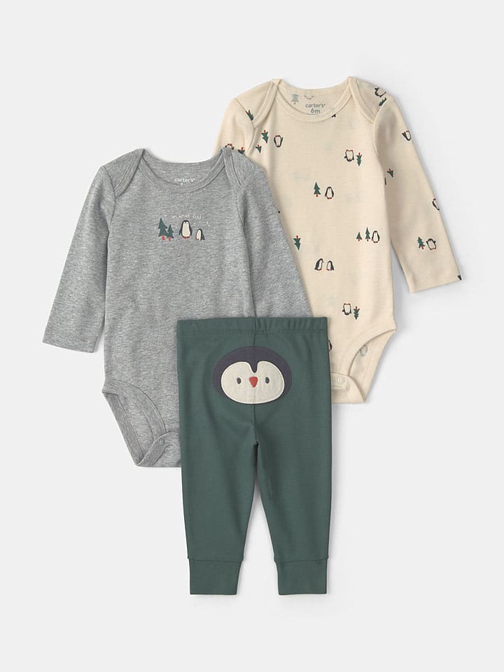 carter's 3tlg. Outfit in Bunt - 74