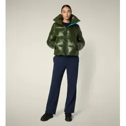 Save The Duck für Damen. D39370W-LOVE21 Jacke Isla grün (L), Lässig, Nachhaltig, Recyceltes Nylon