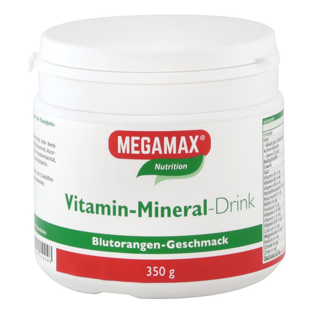 Megamax B.V. Megamax Vita Mineral Drink Orange Pulver 08763312