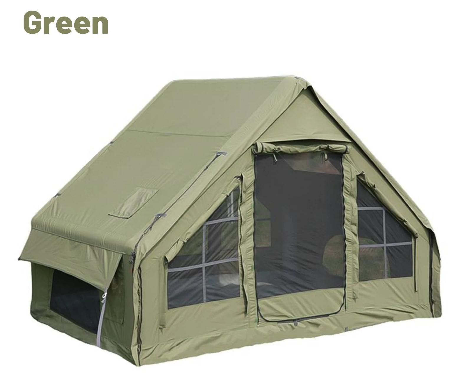 Aufblasbares Zelt - Campingzelt - Familienzelt - Glamping-Zelt - Strandzelt - 3x2,1x2 Meter