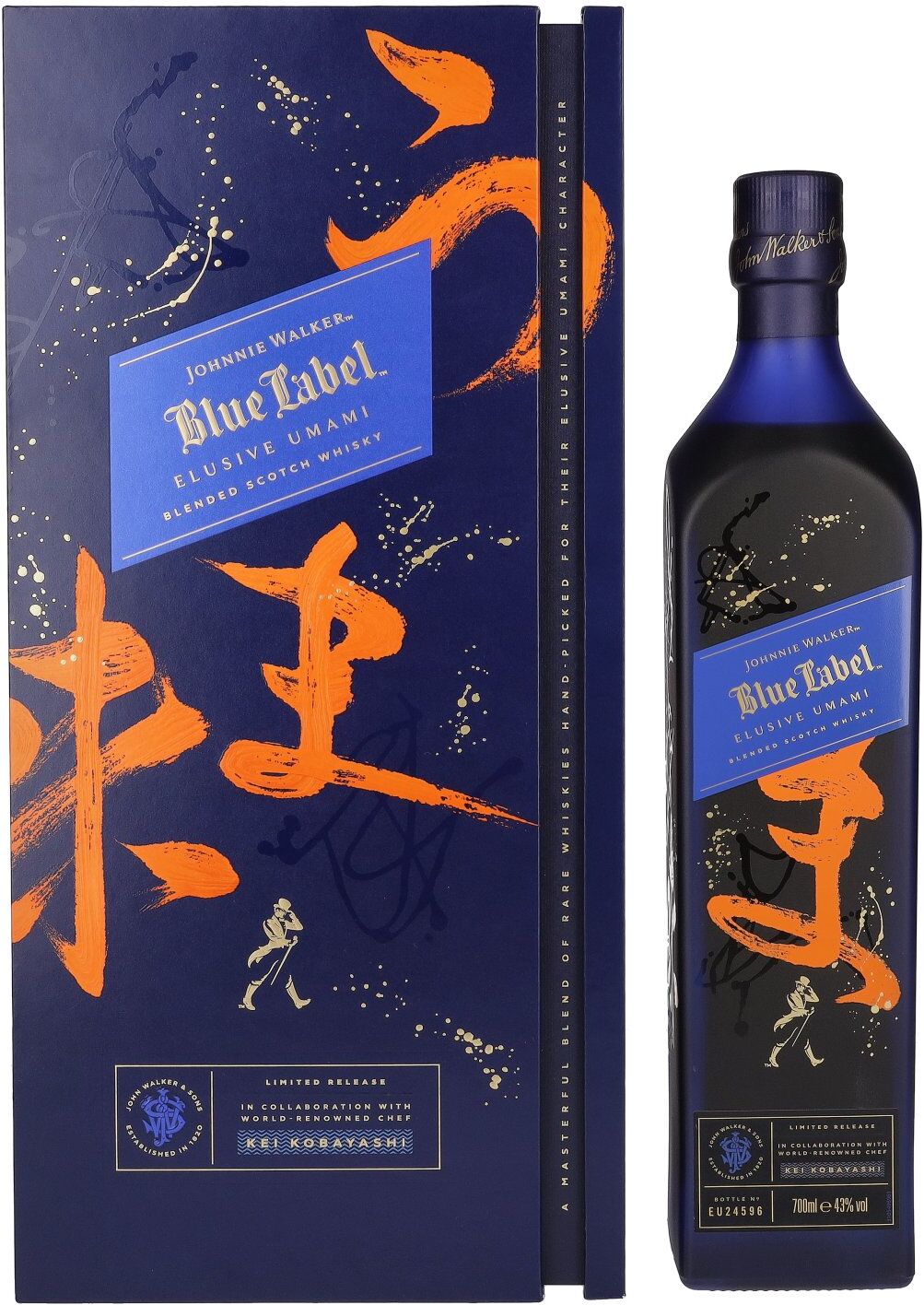 Johnnie Walker Blue Label ELUSIVE UMAMI Blended Scotch Whisky Limited Release 43% Vol. 0,7l in Geschenkbox