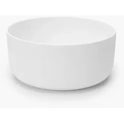 Serax Tiefe Schale L weiß Base groß von Ann Van Hoey 20cm