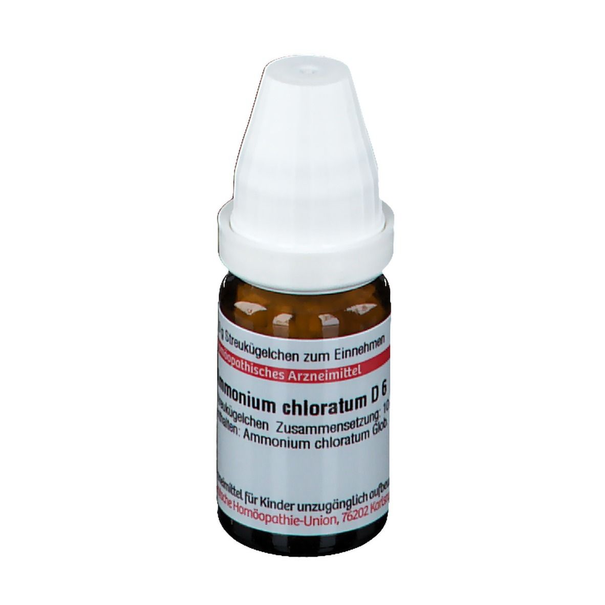 Ammonium Chloratum D 6 Globuli 10 g