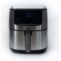 Gastronoma 8 liter - 1800 watt - 8 programmer, Fritteuse, Silber, Schwarz