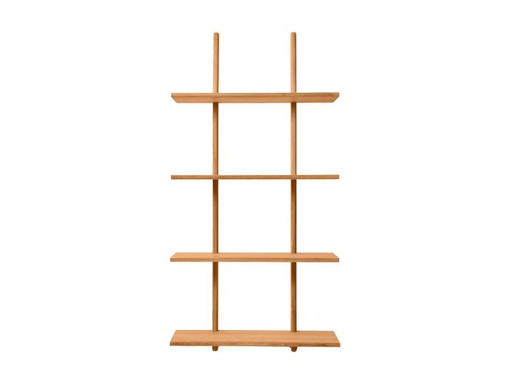 Andersen Furniture Essence Wandregal Oiled Nature Oak, 70x25x140 cm