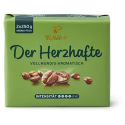 Tchibo - Der Herzhafte - 500 g Gemahlen - Intensität: 4/6