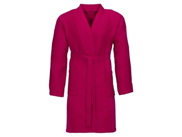 Bademantel Rom XS Cranberry Baumwolle XS