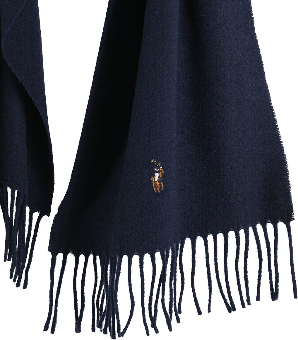 POLO RALPH LAUREN Écharpe en laine logo brodé