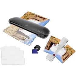 Olympia 4 in 1 Set with Laminator A 330 Plus - Laminator - Heiß- oder Kaltlamini...